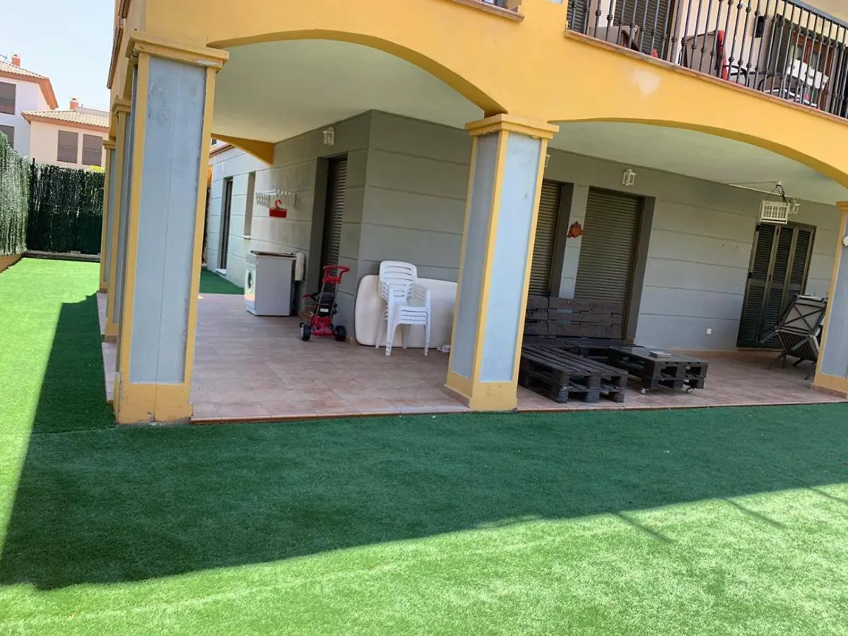 Apartamento Con Jardin Privado Y Acceso A Piscina Huelva